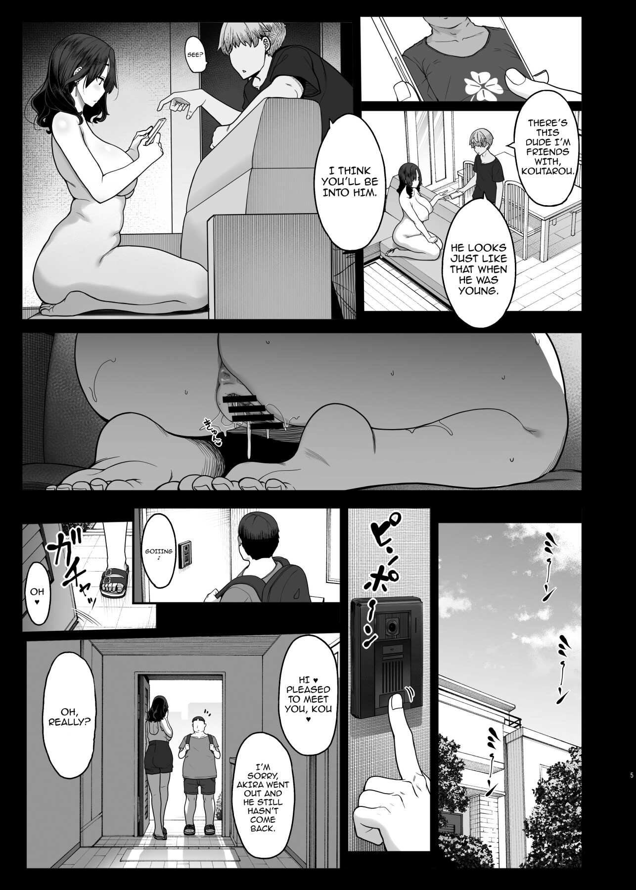 Hentai Manga Comic-My Friend's Mom's Sex Drive Is Too Strong-Read-4